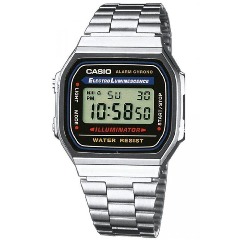 Наручные часы Casio A168W-1, 7 Year 